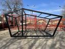Mobile home frame, container frame, exclusive metal structure