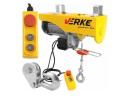 Electric winch 500 kg / 1000 kg * Verke V06053 * Premium Line * 1600 watt motor, 6-12 m