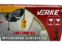 Wciągarka elektryczna 500 kg / 1000 kg * Verke V06053 * Premium Line * Silnik 1600 W, 6-12 m