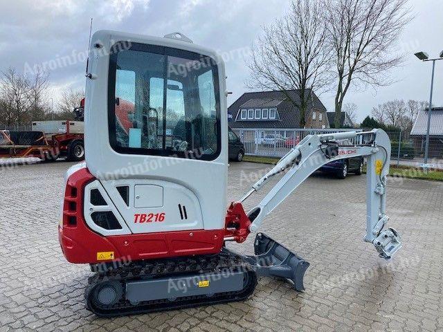 Takeuchi TB216 / 2022 / 20üó / Lízing 20%-tól