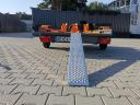 New Orange motor trailer (150 x 220 cm) with registration plate