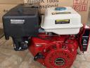 Drive engine, stable engine 420 cm³/15 hp, self-starting and retractable, horizontal shaft 25 mm * Welnek Tools Prof. 190F * stable engine, double V-belt, blade vibrator, aggregator, etc.