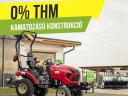 Traktor Yanmar, 22 hp, so sklápacím rámom, japonský malotraktor - 2,5% APR