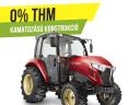 Traktor Yanmar, 47 hp, kabina, japonský traktor - 2,5% RPSN