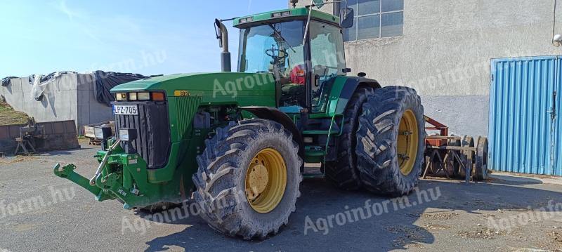 John Deere 8200 (207 k, 8,1 l) + dvojité kolo + vzduchová brzda