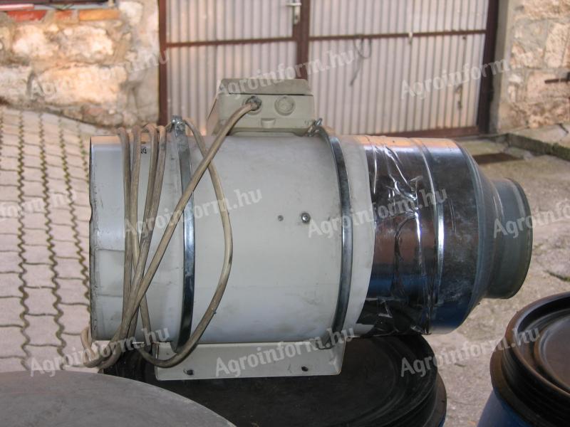 Ventilator za ispuh zraka, zračni kanal