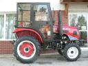 Tractor JINMA 254-4WD cu acoperiș sau cabină încălzită