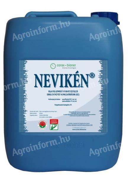 Nevikén® sprej za pranje ulja 20 l bruto 37.500 HUF