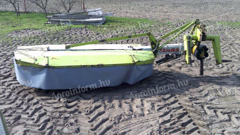 Claas WM 210 S, pracovní záběr 210 cm, 2bubnová sekačka s ochranným krytem.