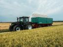 Farmtech DDK 2400 three-axle demo trailer