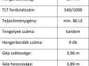 Тубелине 9500Т клима уређај, вучени разбијач, са хидрауличним расипачем НА ЛАГУ