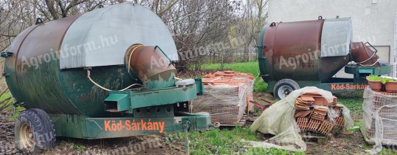 Mlhový drak stroj na ochranu proti mrazu