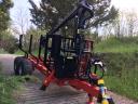 IGJ Agromax ERD 75 HD3063 Gozdarska prikolica z žerjavom
