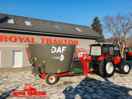 DAFF T-REX 10V - TAKARMÁNYKEVERŐ ÉS KIOSZTÓKOCSI