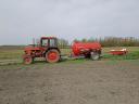 MTZ 80 with large booth, ready to work