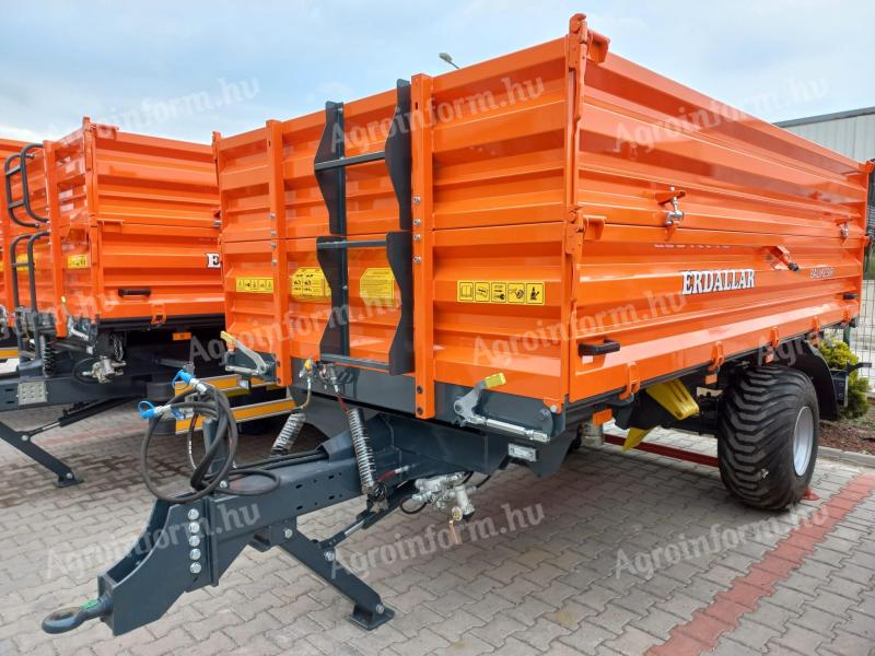 ERDALLAR trailer I 1 axle I 5 tonnes I 3 way tilting