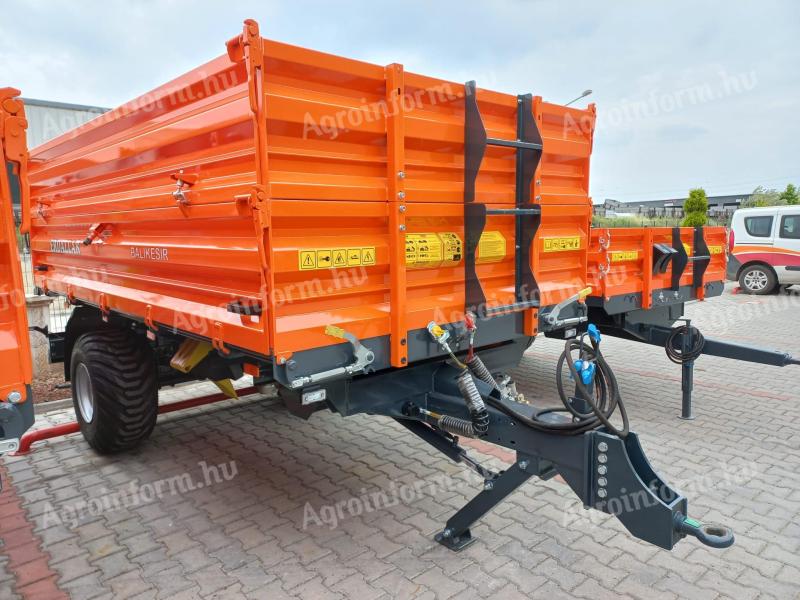 ERDALLAR trailer I 1 axle I 6 tonnes I 3 way tilting