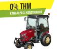 Traktor Yanmar, 26 hp, kabina, japonský malotraktor - 2,5% RPSN