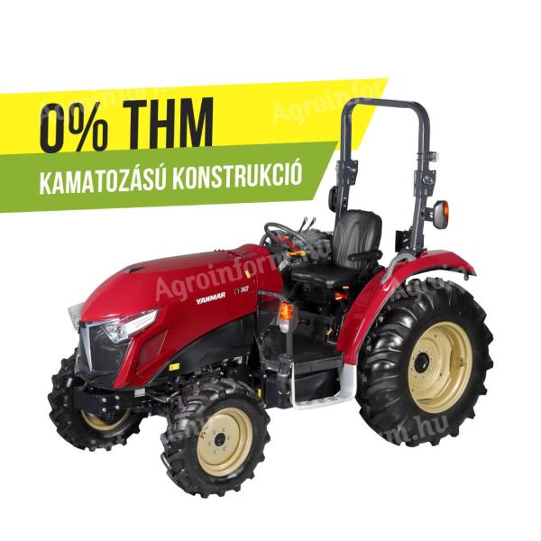 Yanmar tractor, 47 hp, with roll-over frame, Japanese tractor - 2.5% APR