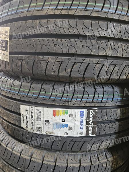 215/60R17C GOODYEAR 109H Efficientgrip Cargo Új Nyári Gumi Akció B/A 68dB A