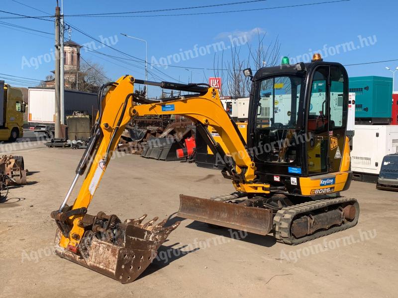 JCB 8026 CTS mini excavator