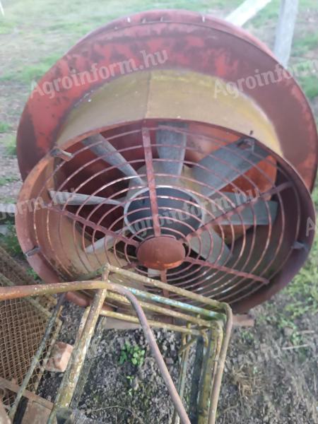 Axiálventillátor permetező alkatrész ventilátor