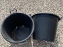 Altopascio 50 liter black new plastic pot