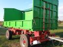 Trailer BSS 2 axles in restored condition