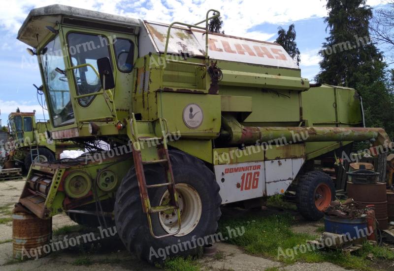 Claas Dominator 106 combine harvester for sale