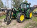 John Deere 6910 Stoll homlokrakodóval