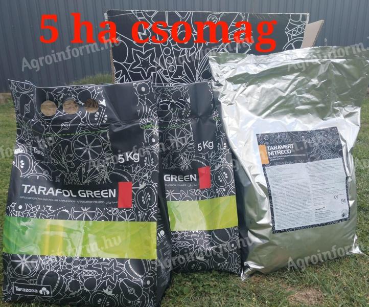 Micronized powder foliar fertilizer technology package (N-P-K-Mg-Cu-Fe-B-Zn-Mn-Mo)