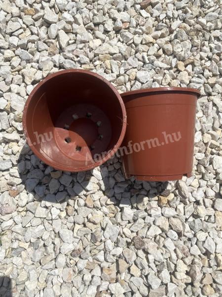 Amazon - Used printed terracotta pot, 17 cm