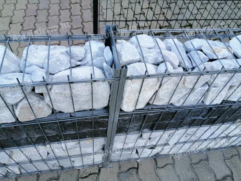 GABION KERÍTÉS,  kőkerítés,  támfal,  drótkerítés,  vadháló,  drótfonat,  oszlop