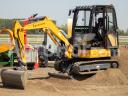 Mini rotary excavator with lockable cabin - Eurotrac HE28-C