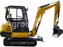 Mini rotary excavator with lockable cabin - Eurotrac HE28-C