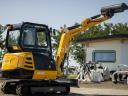 Mini rotary excavator with lockable cabin - Eurotrac HE28-C