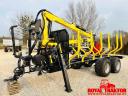 Hydrofast H11 - Skid steer forestier - 7m cu macara - Disponibil la Royal Tractor