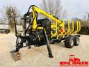 Hydrofast H11 - Forestry skid steer - 7m with crane - Available at Royal Tractor