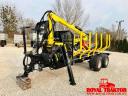 Hydrofast H11 - Forestry skid steer - 7m with crane - Available at Royal Tractor