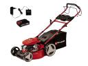 Self-starting self-propelled lawn mower 146 cc, cutting width 46 cm, with 2 Ah Li-ion battery and charger, Einhell GC-PM 46 SM HW-E Li