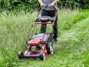 Self-starting self-propelled lawn mower 146 cc, cutting width 46 cm, with 2 Ah Li-ion battery and charger, Einhell GC-PM 46 SM HW-E Li