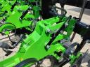 Row cultivator with fertilizer sprayer adapter from set