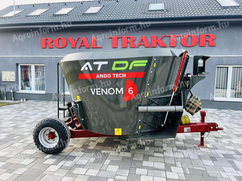 DAFF VENOM 6 miešačka krmiva a distribučný vozík - ROYAL TRAKTOR