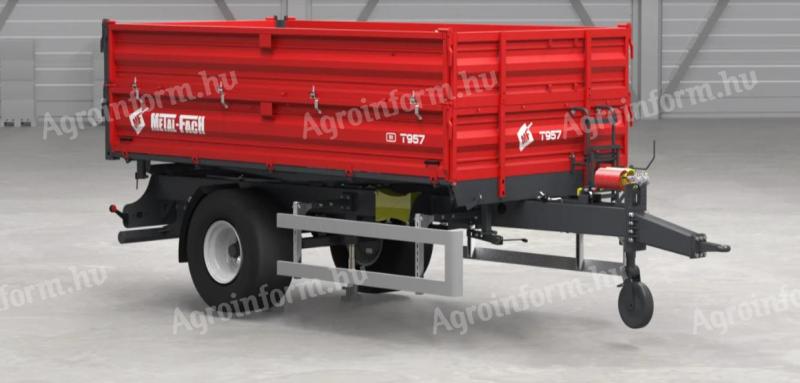 Metalfach/Metal-Fach 5T - Single axle trailer - Available at Royal Tractor