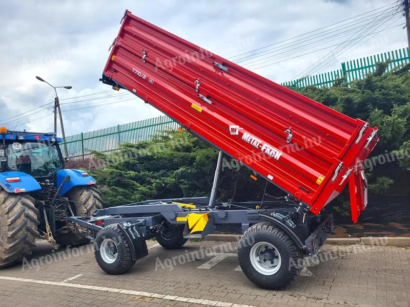 Metalfach/Metal-Fach 8T - Two axle trailer - Available with Royal tractor