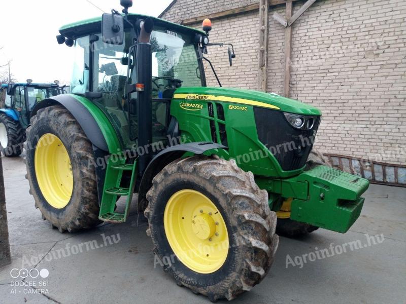 John Deere 6100MC-Adásvételivel vagy EU adószámmal 0% Áfa-Leszállítva-2800órás-125le!