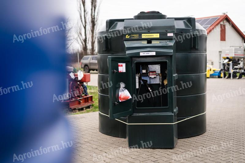 6000-Liter-Dieselkraftstofftank