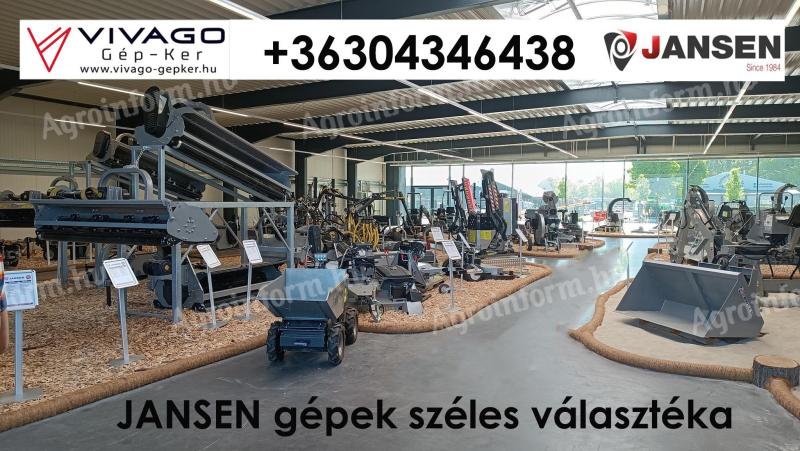 Szeroka gama maszyn JANSEN® od Vivago Machinery