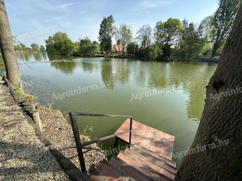 Grundstück am Wasser mit Haus Gyomaendrőd