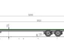 Remorci cu platformă joasă în funcție de dimensiune